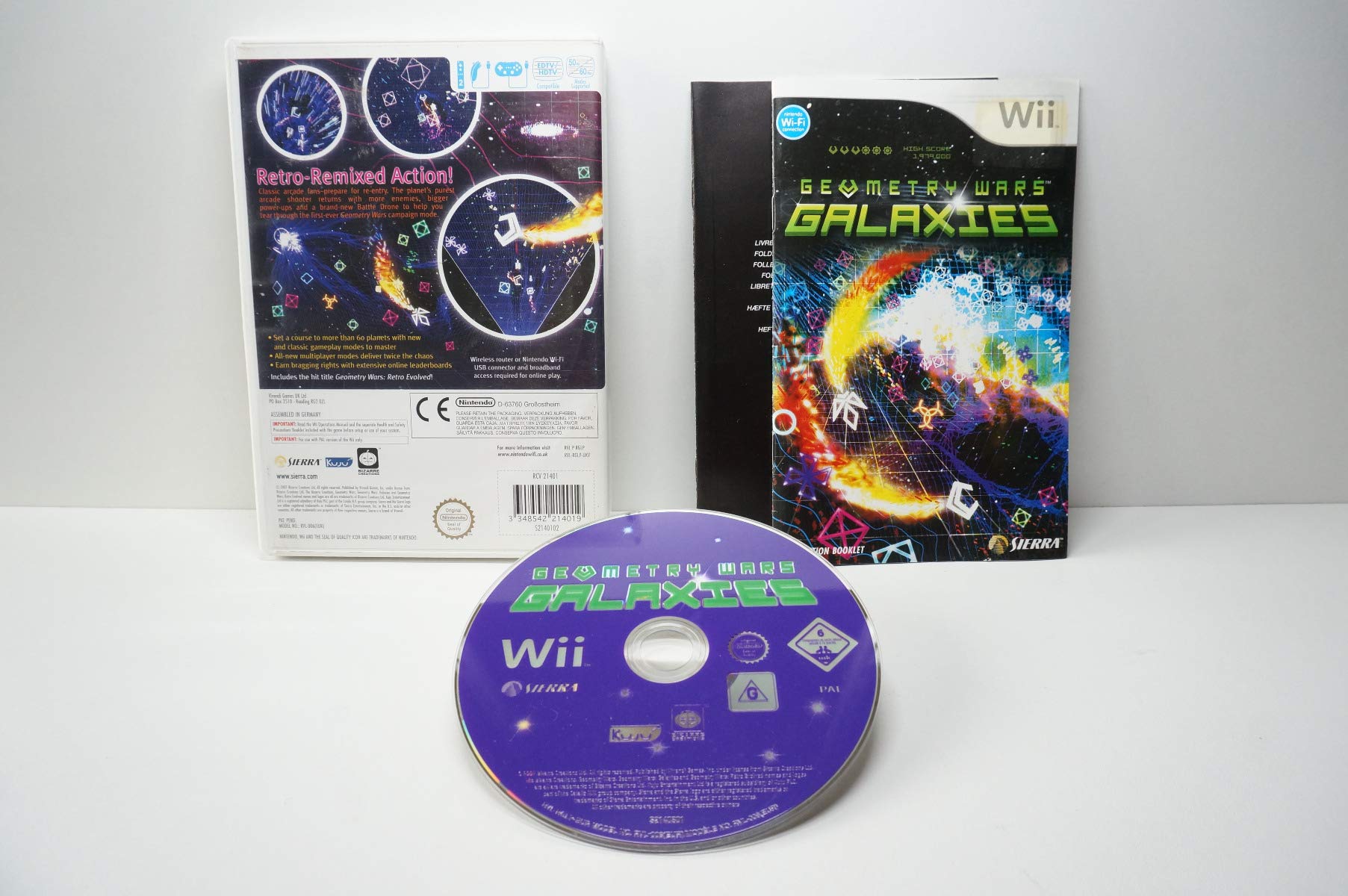 Geometry Wars: Galaxies (Wii) : Amazon.co.uk: PC & Video Games